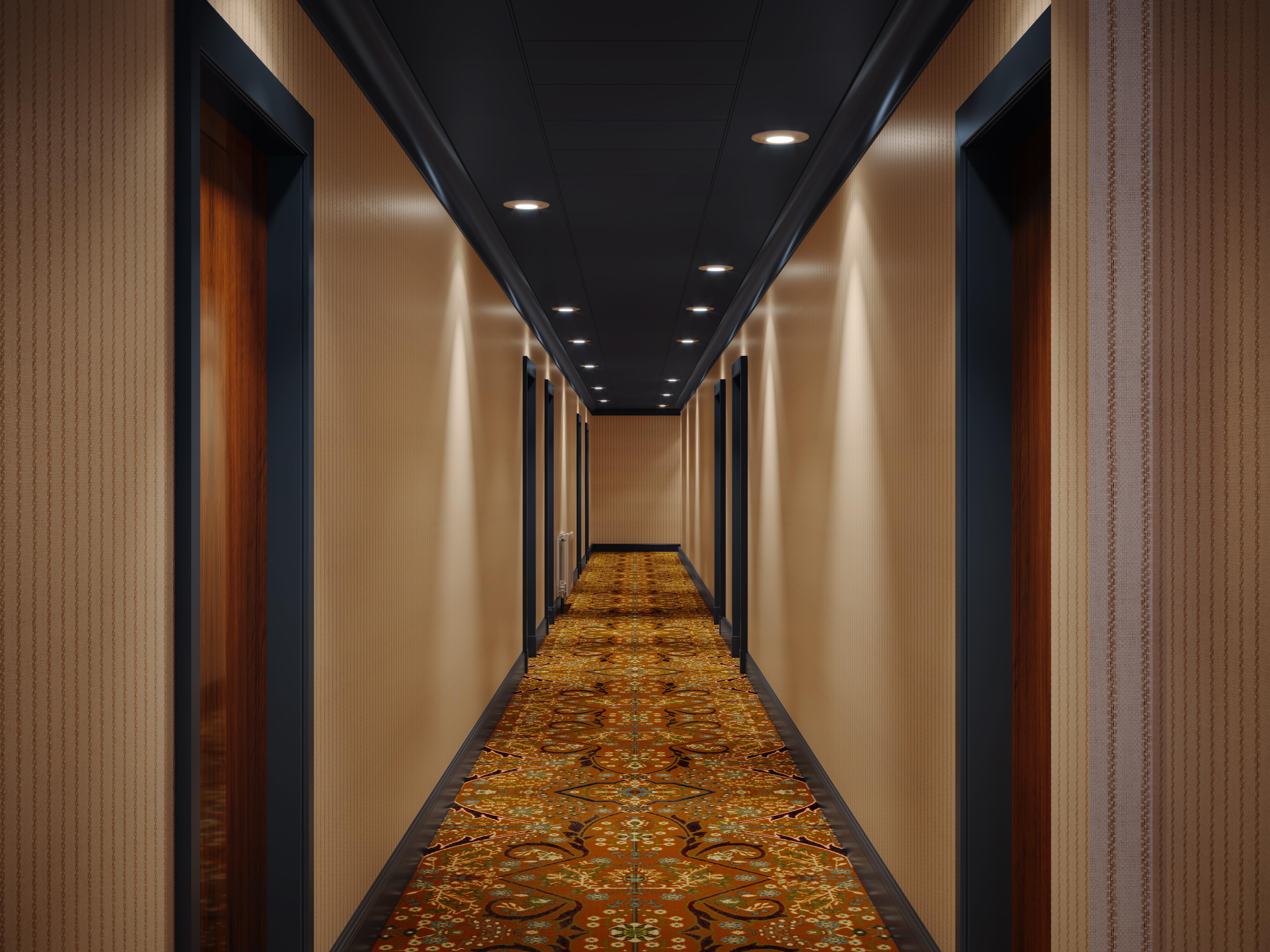 Marine Troon Exterior foto A 3D rendering of a hotel corridor